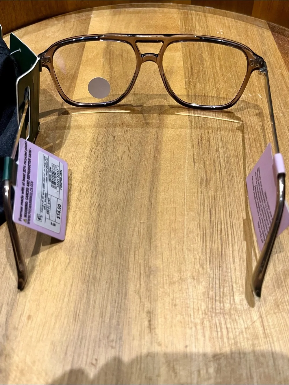 Wild Fable - Translucent Brown Tinted Framed Blue Light Filtering Glasses